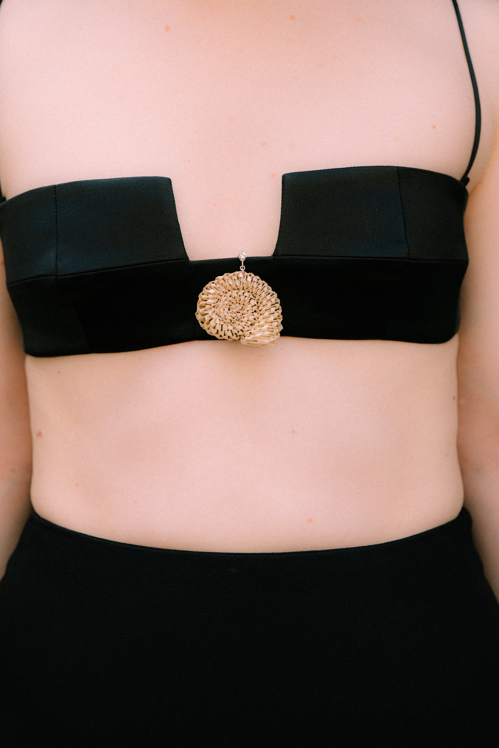Straw Siren earrings