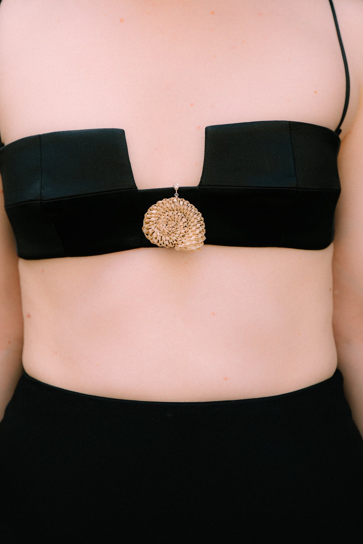 Straw Siren earrings