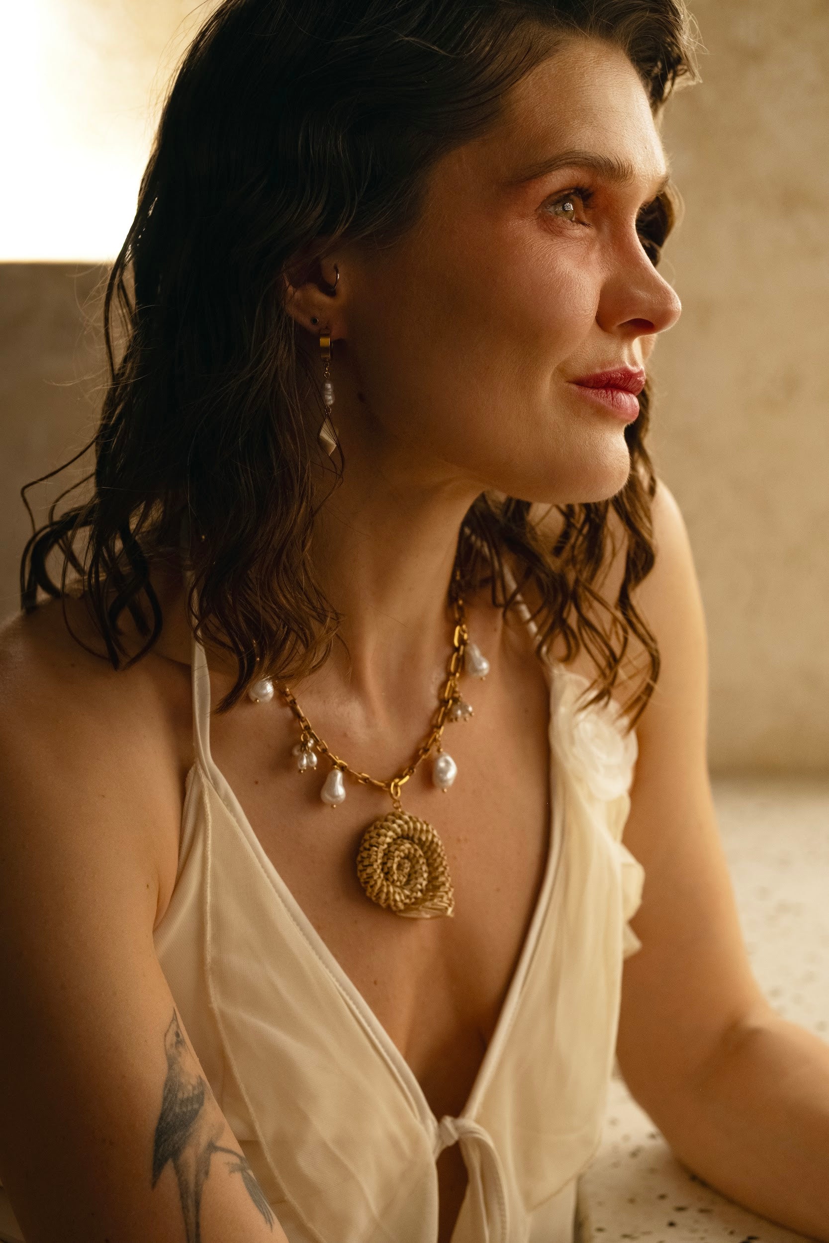 Siren Shell necklace