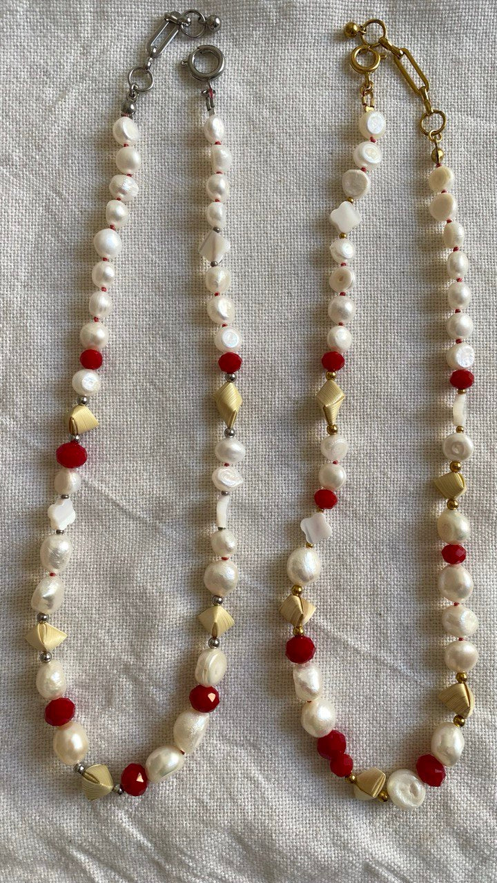 Folk Heart beads
